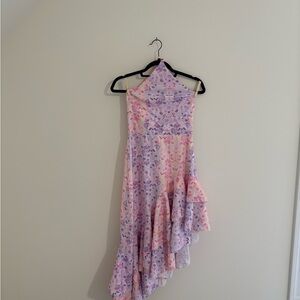 Daphne Lo Floral Halter Dress